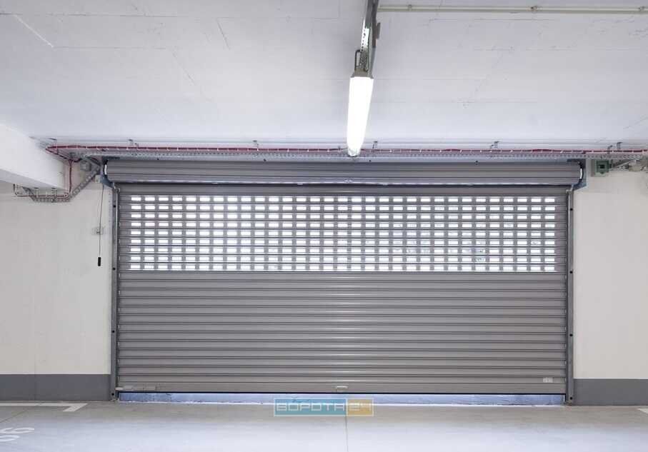Ролети гаражні ALUTECH - Ролокасети захисні ворота 4500х2200, 4500, 2200, 77, Автоматичне